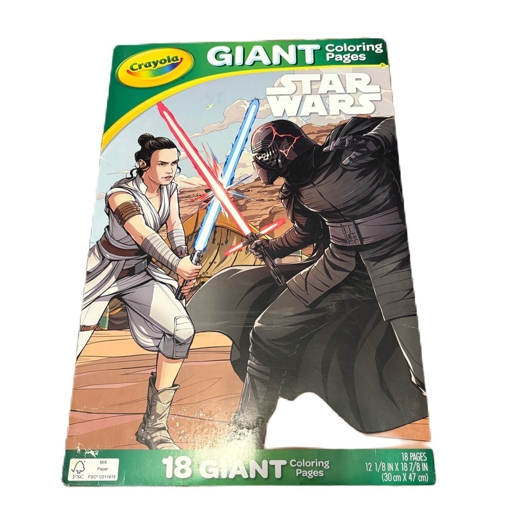Crayola Star Wars Giant Coloring Pages NEW Disney